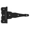 National Hardware National Hardware 10 in. L Black Ornamental T Hinge 1 pk N166-012 - alternate 2